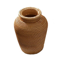 Load image into Gallery viewer, Rattan Hand Woven Vase