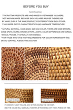 Load image into Gallery viewer, Rattan Hand Woven Vase