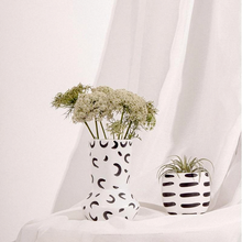 Load image into Gallery viewer, Abstract Spots Ceramic Vases