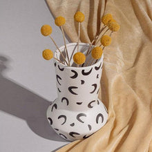 Load image into Gallery viewer, Abstract Spots Ceramic Vases