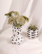 Load image into Gallery viewer, Abstract Spots Ceramic Vases