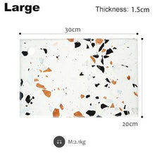 Load image into Gallery viewer, Terrazzo Ceramic Tray