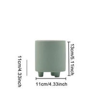 Load image into Gallery viewer, Imprint Cement Planters