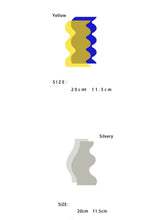 Load image into Gallery viewer, Mirror Contrast Wave Acrylic Vase