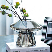 Load image into Gallery viewer, Silver Mirror Modern Glass Vases