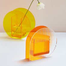 Load image into Gallery viewer, Citrine Transit Light Acrylic Vases