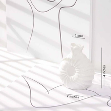 Load image into Gallery viewer, Swirl Textured Ceramic Flower Vase