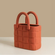 Load image into Gallery viewer, Garden Weave Basket Ceramic Vase