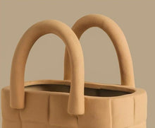 Load image into Gallery viewer, Garden Weave Basket Ceramic Vase