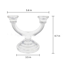 Load image into Gallery viewer, Double Pillar Arch Candlestick Holder