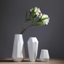 Load image into Gallery viewer, Geometric Marble Vases