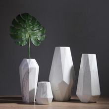 Load image into Gallery viewer, Geometric Marble Vases