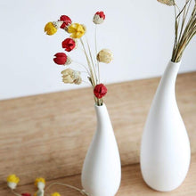 Load image into Gallery viewer, Water Drop White Porcelain Vase