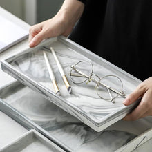 Load image into Gallery viewer, Marble Ceramic Storage & Serving Decorative Trays