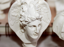 Load image into Gallery viewer, Ancient Greek Mythology Figure Mini Statue David Plaster Sculpture  Athena Cement Home Decoration Venus - BestVase
