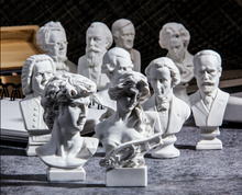 Load image into Gallery viewer, Ancient Greek Mythology Figure Mini Statue David Plaster Sculpture  Athena Cement Home Decoration Venus - BestVase
