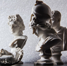 Load image into Gallery viewer, Ancient Greek Mythology Figure Mini Statue David Plaster Sculpture  Athena Cement Home Decoration Venus - BestVase
