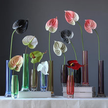 Load image into Gallery viewer, Anthurium Silk Flower Simulation Artificial Flower &quot;Enthusiasm&quot; &quot;Ardour&quot; - BestVase
