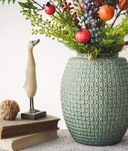 Load image into Gallery viewer, Antique Vintage Glass Bronze Antique Style Bronze Texture Vase - BestVase
