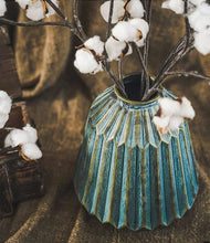 Load image into Gallery viewer, Antique Vintage Glass Bronze Antique Style Bronze Texture Vase - BestVase
