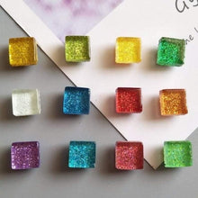 Load image into Gallery viewer, 10 PCS Candy Colorful Fridge Magnet Cute Macaron color Refrigerator Sticker Irregular Shape Shiny - BestVase
