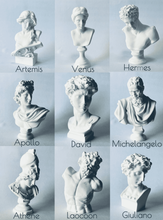 Load image into Gallery viewer, Ancient Greek Mythology Figure Mini Statue David Plaster Sculpture  Athena Cement Home Decoration Venus - BestVase
