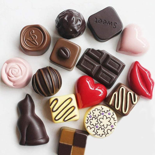 Chocolate Fridge Magnet Refrigerator Magnet Kitchen Decoration Cute Mini Food - BestVase