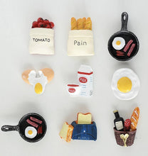 Load image into Gallery viewer, Cute 3D Resin Fridge Magnet Mini Food Kitchen Cartoon Bread Egg Refrigerator Message Sticker - BestVase
