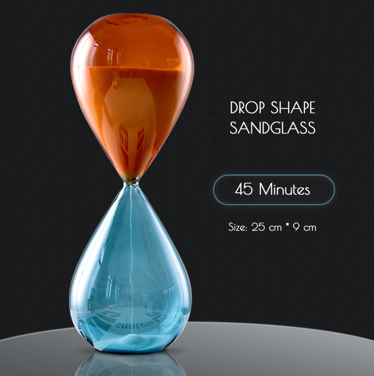 5 15 45 Mins Cylinder Diamond Sandglass