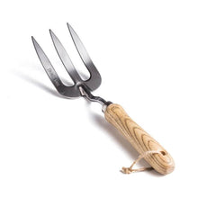 Load image into Gallery viewer, Garden Shovel Fork Flower Cultivating Plant Soil Transplanter Wooden Handle Gardening Hand Tools - BestVase
