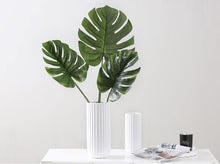 Load image into Gallery viewer, Greenery Monstera Leaf Banana Leaf Livistona Leaf Simulation Flower Artificial Plant - BestVase
