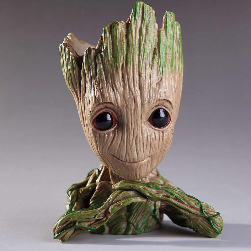 tree man planter pot Groot Baby Flowerpot Flower Pot Planter Figurines Tree Man – BestVase