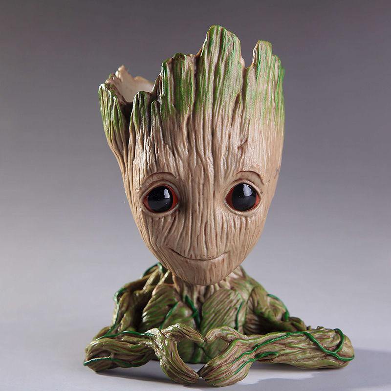 Baby Groot Flowerpot Flower Pot Planter Figurines Tree Man - BestVase