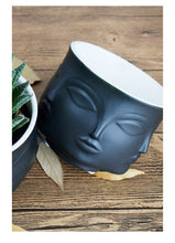 Load image into Gallery viewer, Visage Ceramic Planter
