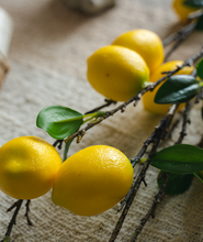 Load image into Gallery viewer, Lemon branch Lime Silk Flower ”Sentimental love“Immature Love&quot;”Green Love - BestVase
