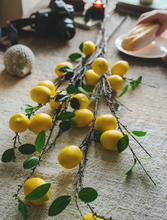 Load image into Gallery viewer, Lemon branch Lime Silk Flower ”Sentimental love“Immature Love&quot;”Green Love - BestVase
