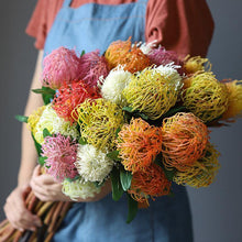 Load image into Gallery viewer, Leucospermum Silk Flower Simulation Flower for Wedding Party - BestVase
