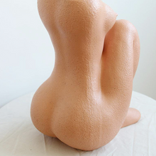 Load image into Gallery viewer, Man Head Woman Body Resin Vase Creative Handmade Flower Pots Smooth Line Skin Color Flower Cutting Table Window Decoration Garden Gift - BestVase
