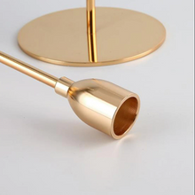 Load image into Gallery viewer, Vintage Colored Metal Candle Holder
