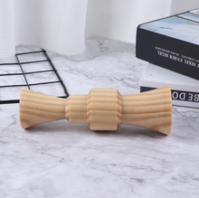 Load image into Gallery viewer, Totem Oak Wood Candle Holders
