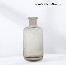 Load image into Gallery viewer, Tinted Bubble Glass Vase

