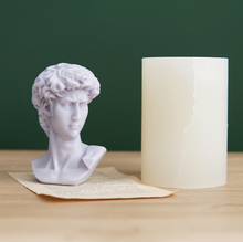 Load image into Gallery viewer, Ancient Greek Mythology Figure Mini Statue David Plaster Sculpture  Athena Cement Home Decoration Venus - BestVase
