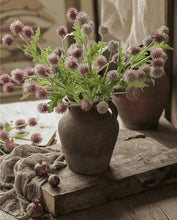 Load image into Gallery viewer, Silybum Simulation Silk Flower Marianum Cardus Marianus Mediterranean Blessed Milkthistle Marian Mary - BestVase
