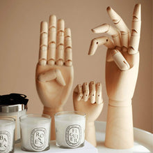 Load image into Gallery viewer, 7/10/12 in Wooden Hand Model Rings Jewelry Earrings Necklaces Shelves Table Decoration - BestVase
