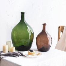 Load image into Gallery viewer, Vintage Large Glass Demijohn Carboy Transparent Bottle - BestVase
