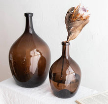 Load image into Gallery viewer, Vintage Large Glass Demijohn Carboy Transparent Bottle - BestVase
