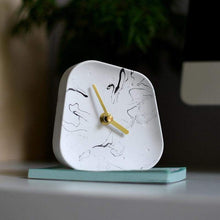 Load image into Gallery viewer, Any Time Cement Desk Clock
