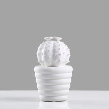 Load image into Gallery viewer, White Porcelain Cactus Collection
