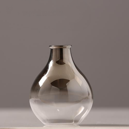 Silver Lining Glass Vase