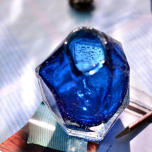 Load image into Gallery viewer, Klein Blue Murano Glass Flower Vase
